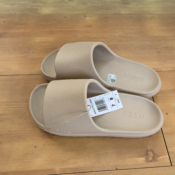Adidas Adilette Lumia Slides Clay Brown Unisex Men 7/Woman's 8 - Picture 5 of 10